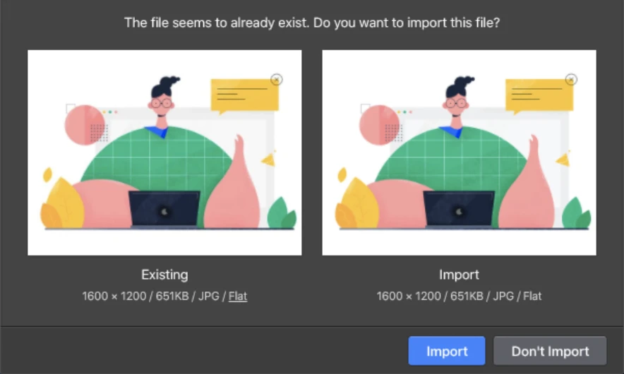 Image from Eagle — Duplicate Identifying
